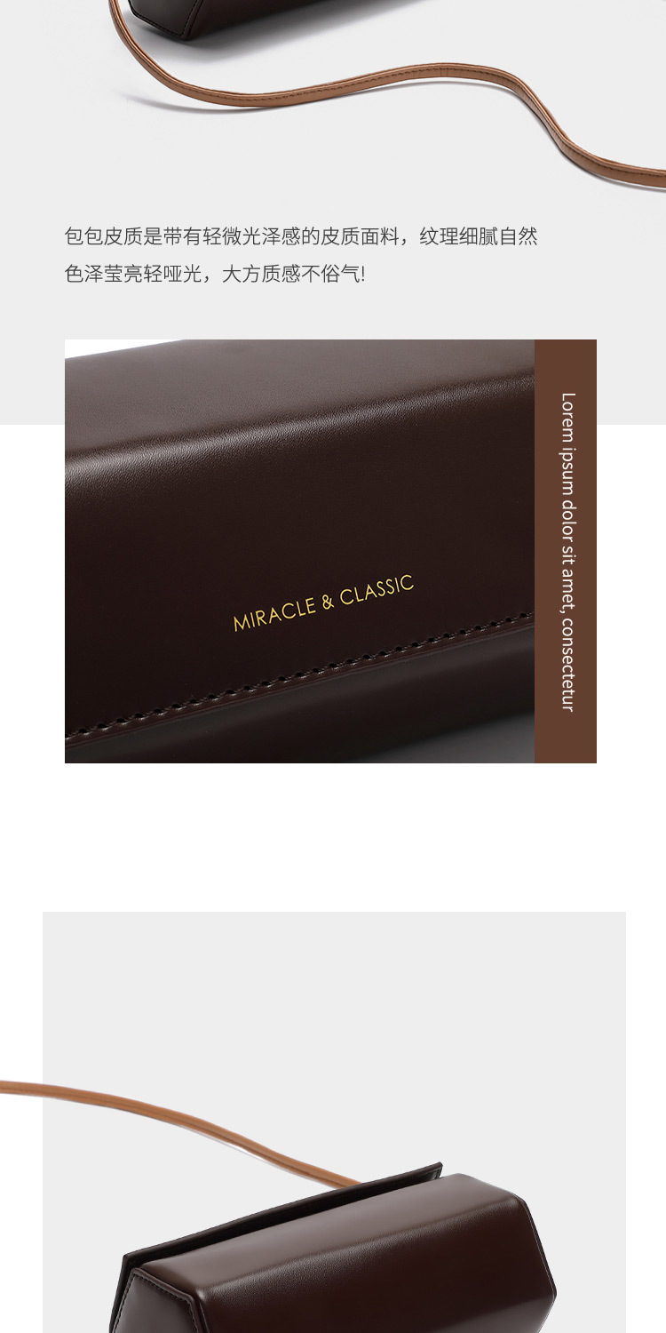 The 2024 new simple and fashionable small bag, a versatile single-shoulder crossbody bag for women, is a trendy and niche cylindrical bag pic 6