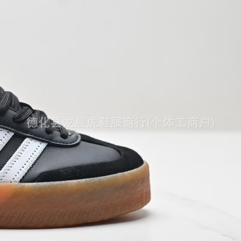 德训鞋女鞋莆田samba纯原百搭校园红蓝银色增高厚底休闲男小白鞋详情10