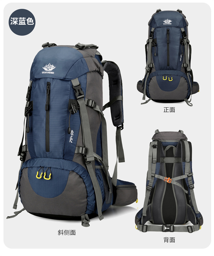 Yitu Hiking Bag, Cross-border Outdoor Sports, large-capacity nylon backpack, multi-functional outdoor backpack for hiking and sports pic 23
