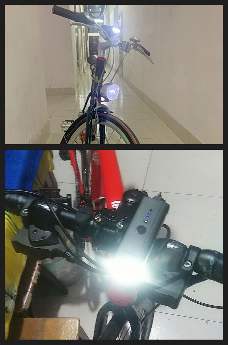 自行车夜骑灯手电筒usb前灯山地车骑行装备配件大全单车尾灯车灯详情23