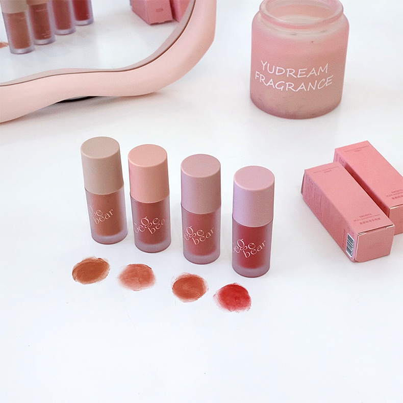 Gege bear戈戈小熊柔雾顺滑多用霜 哑光雾面腮红眼影唇釉三合一详情16