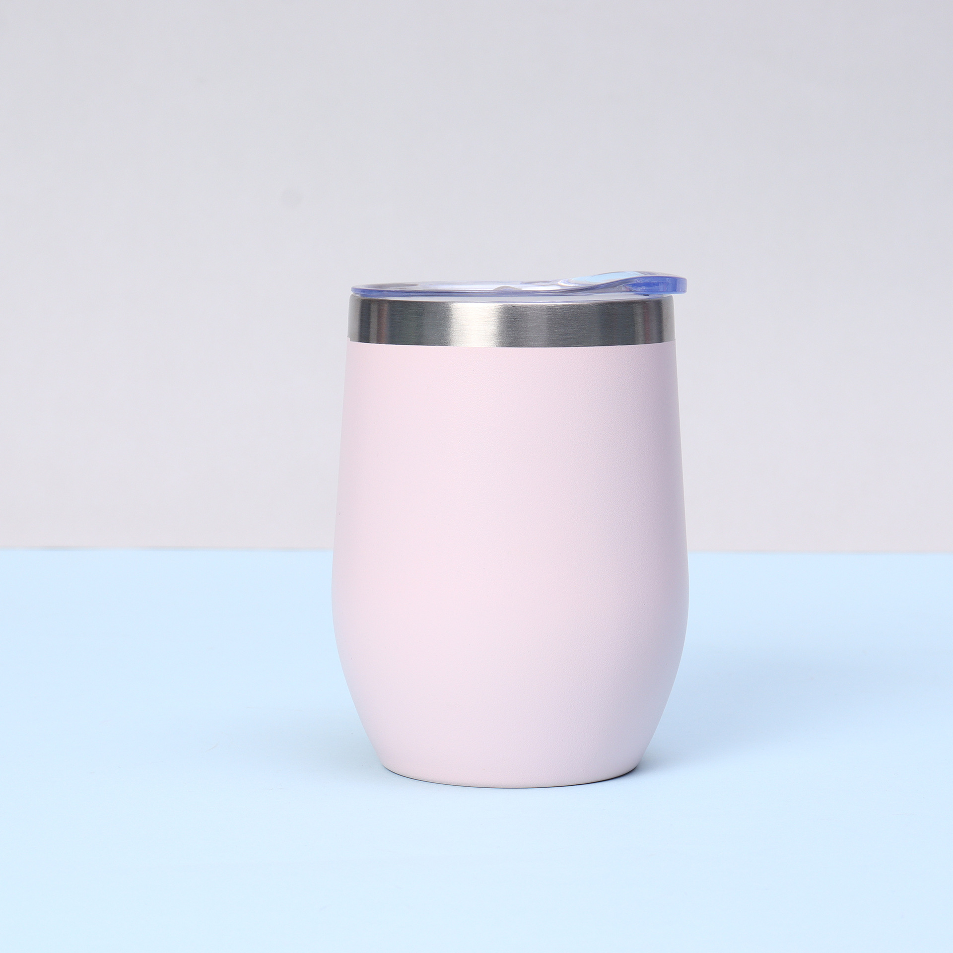 跨境亚马逊304不锈钢保温杯U形红酒杯随手蛋壳杯简约时尚口袋杯详情10