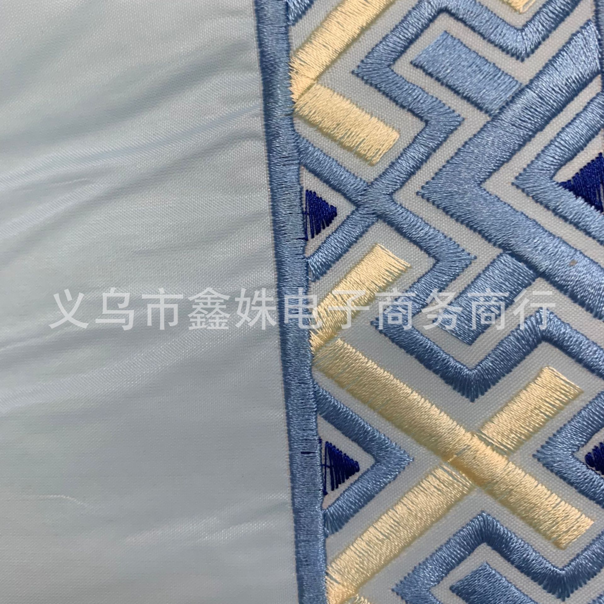 In stock of multi-color rectangular embroidered circular collar stage costume accessories pic 15