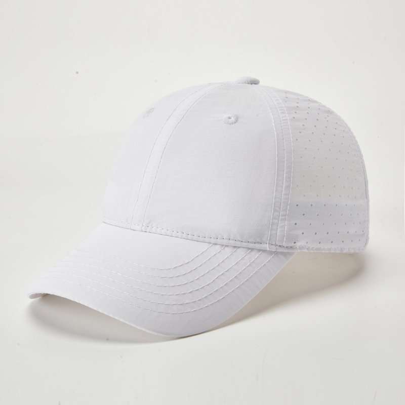 塔丝隆速干软顶棒球帽打孔户外硬顶快干运动帽防泼水定制刺绣印花详情2