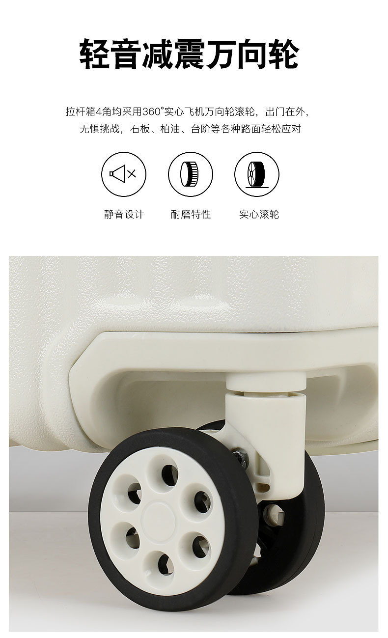 旅行箱商务前开口小兜20拉杆箱万向轮24女男学生登机密码箱子详情18