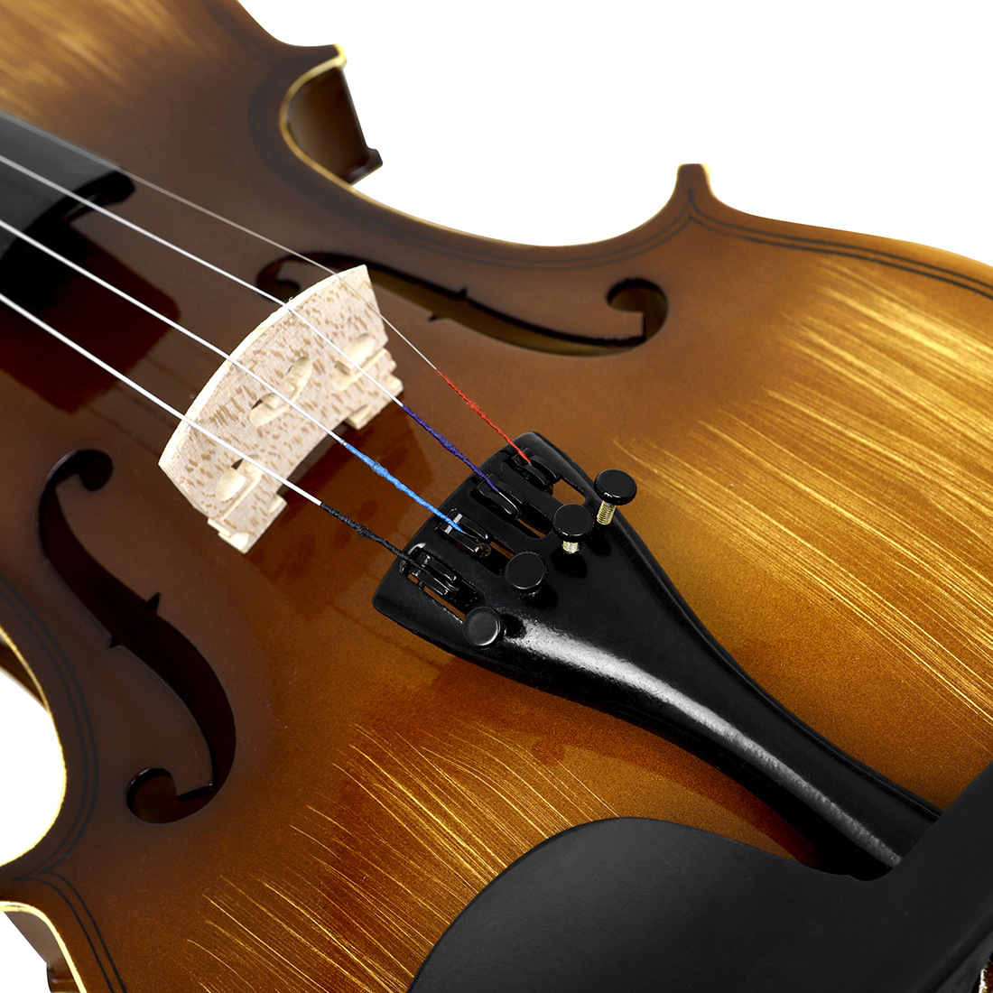 IRIN bright light Violin Solid wood Violin for adult beginners 4/4 Popularization violin, plywood violin manufacturer pic 15