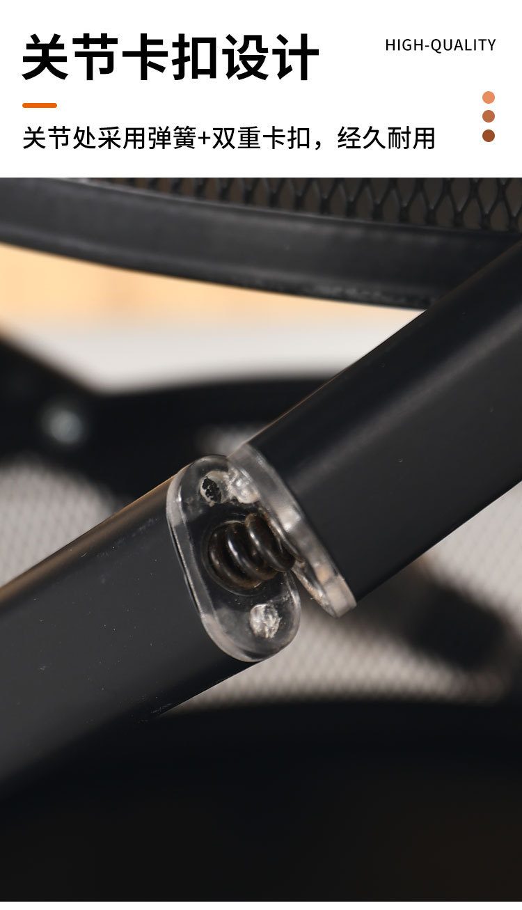 The new mini cyclone kitchen storage rack, floor-standing fruit and vegetable basket, foldable and retractable storage rack, small trolley, three-layer rack pic 9