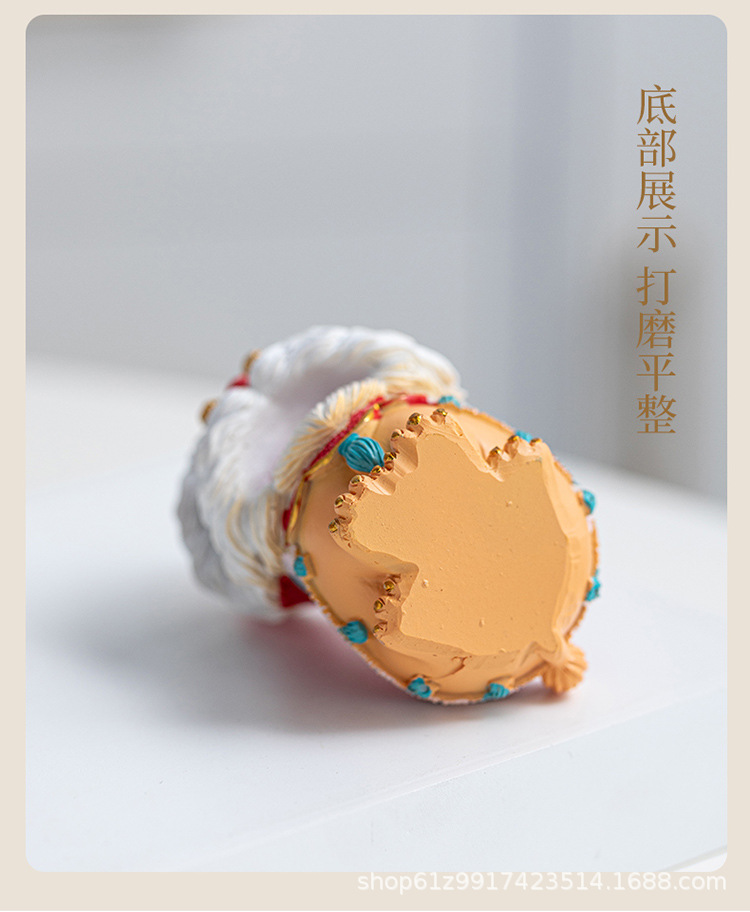 乔迁之喜中式醒狮国潮摆件客厅酒柜电视柜玄关桌面招财装饰品摆件国潮详情14