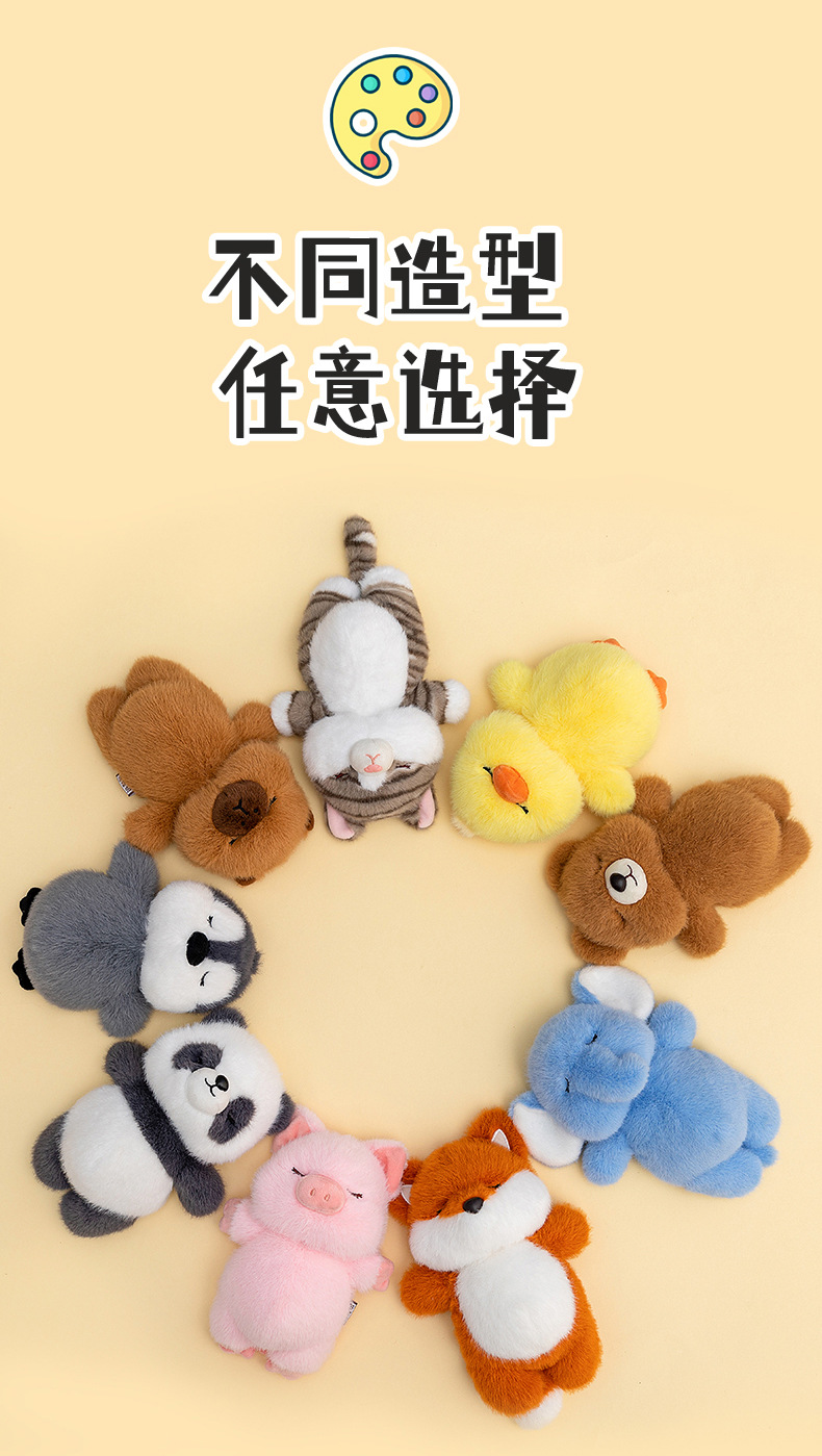 2025 New scented plush toy animal series Kapipala wrist pad Doll collectible wholesale pic 12