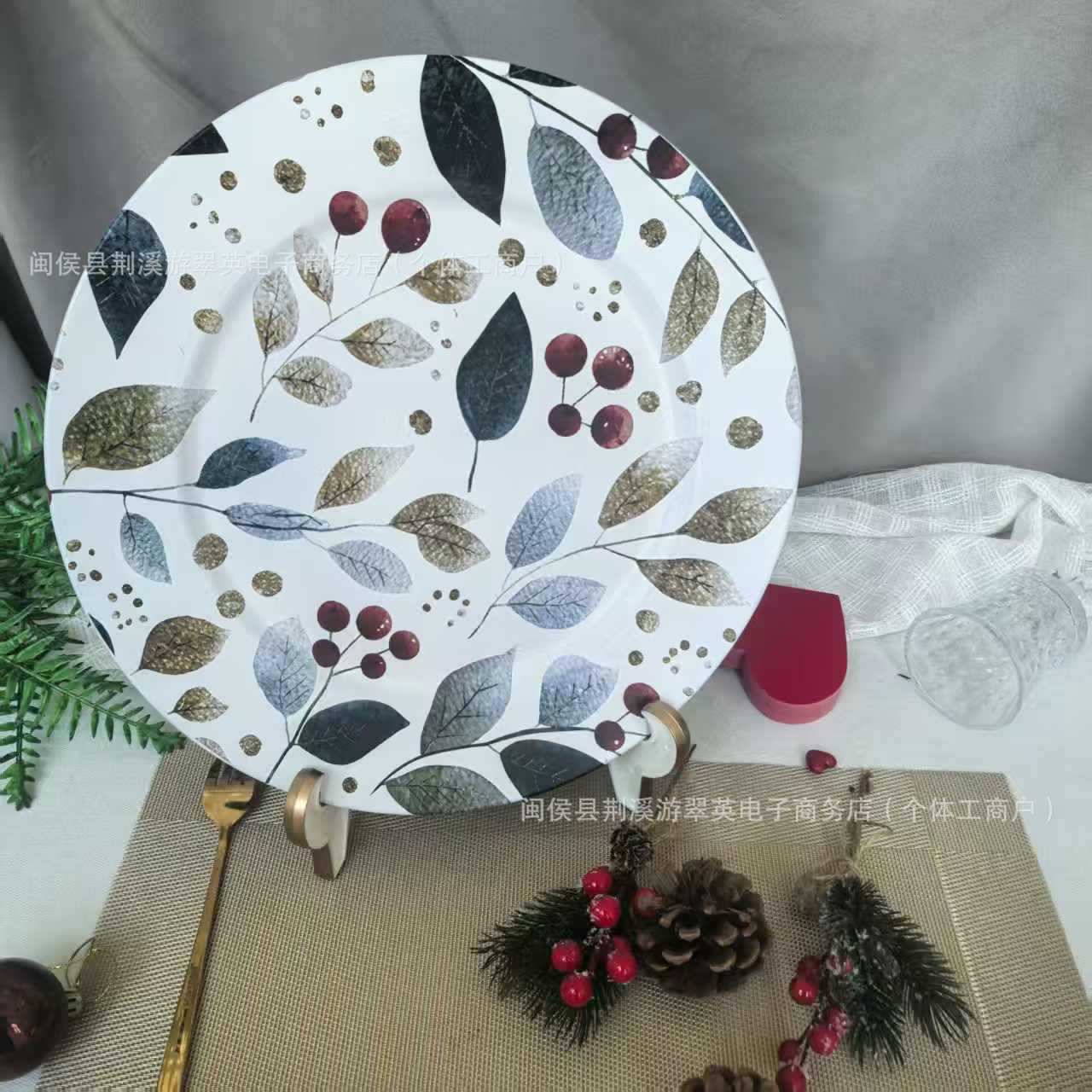 金色盘子圣诞主题彩蛋复活节礼盒装详情5