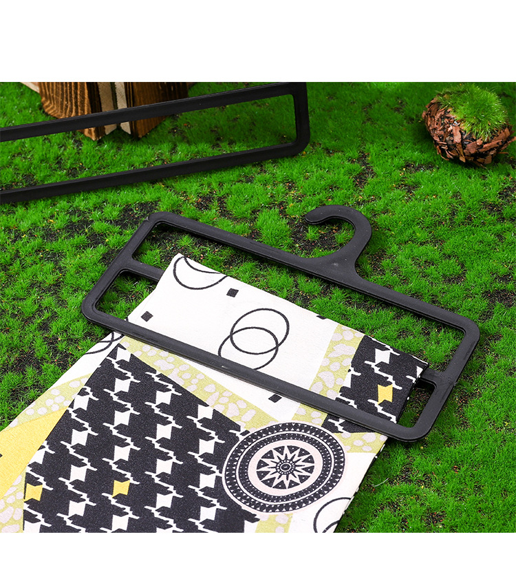Simple winter new square plastic black scarf and silk scarf display stand, silk scarf and towel storage stand pic 7