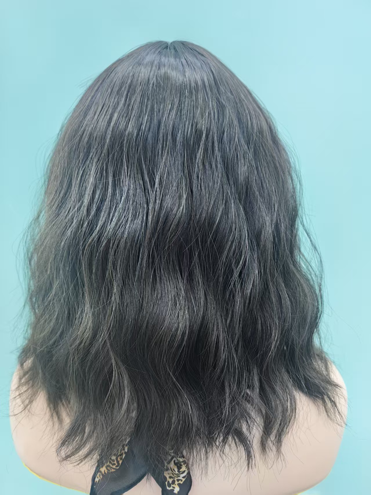 欧美跨境女士刘海假发波浪卷高温丝厂家直销详情7