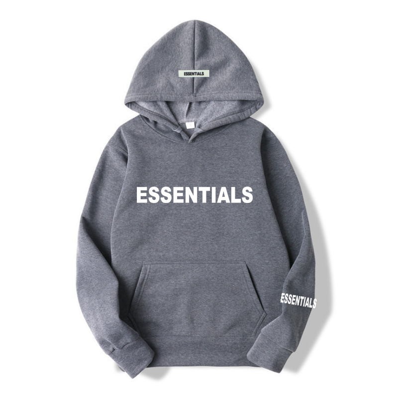 跨境essential复线潮牌新品情侣连帽卫衣情侣运动卫衣一件代发详情25