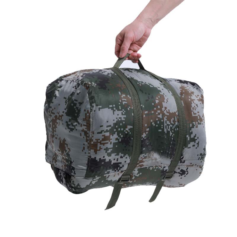 Outdoor sleeping bag, camping, 2500-gram overcoat sleeping bag, single camping sleeping bag, warm and moisture-proof in autumn and winter pic 9