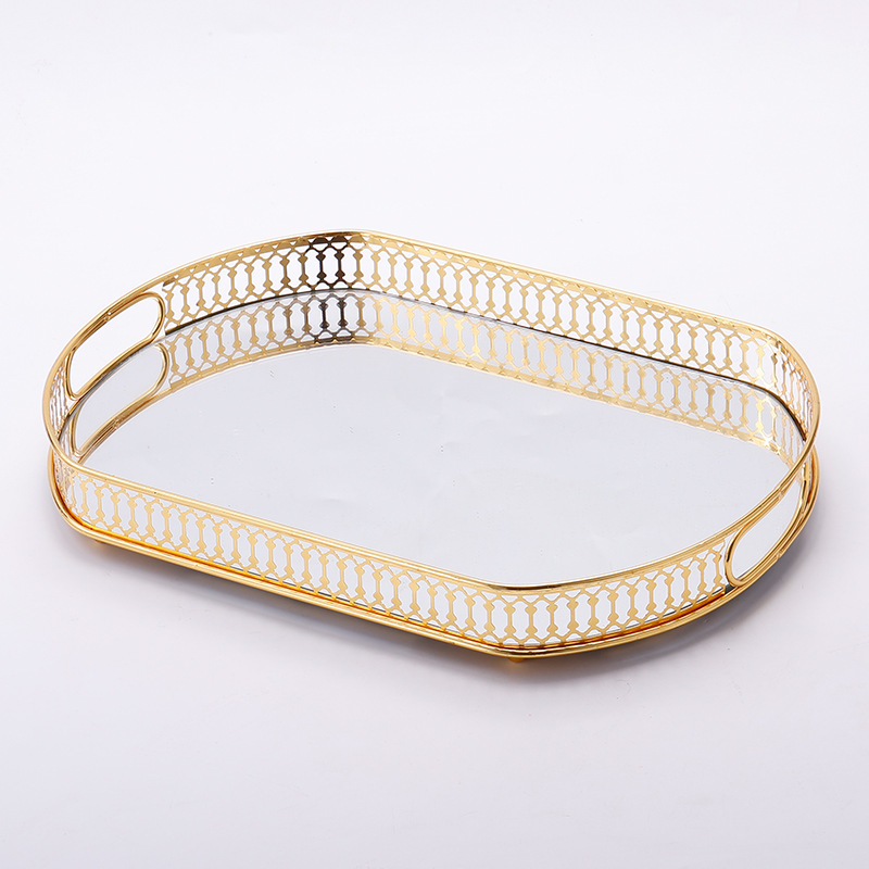 茶盘托盘家用轻奢现代茶具水壶茶杯套装沥水盘新款简约北欧茶台详情5