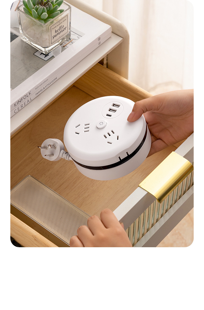 Storage telescopic socket, popular wire winding power strip, multi-functional power strip socket, USB power strip, multi-hole power board, power strip wiring pic 25