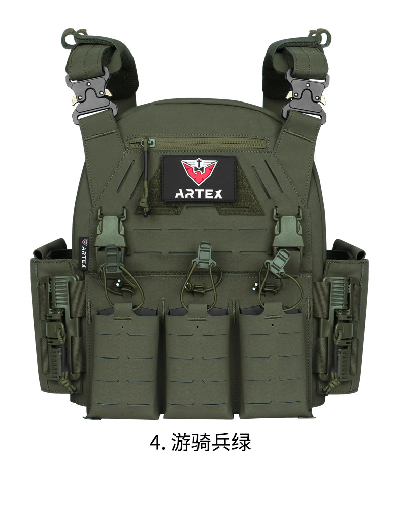 Yitu Outdoor Multi-functional Waterproof 500D nylon modular quick-release tactical vest and vest elastic hanging equipment pic 22