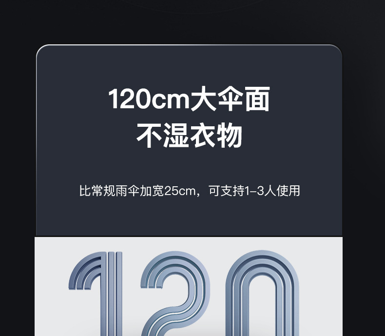 现货防水套直杆8K自动伞直杆双层雨伞素色长柄伞定制LOGO广告伞详情15