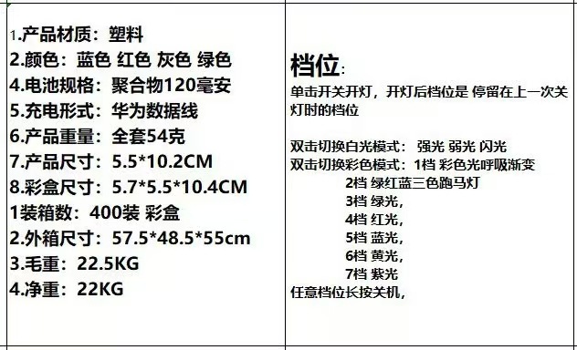 新款户外多功能瓶盖灯RGB氛围露营灯便携式水瓶灯手电筒详情1