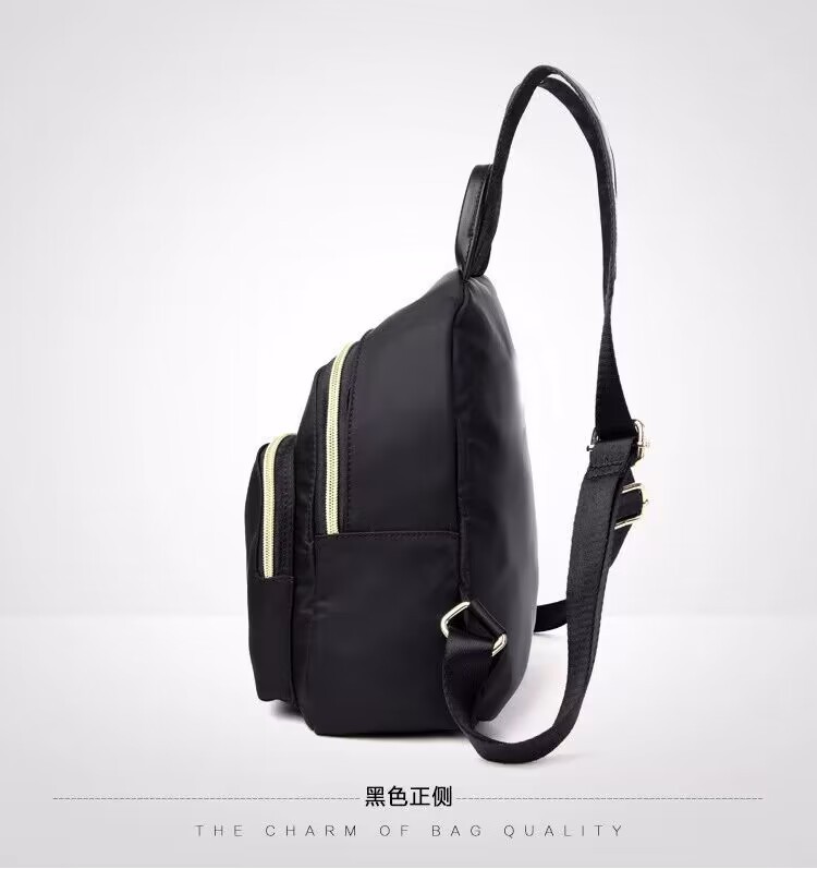 迪丽热巴同款双肩包新款女包韩版防水尼龙背包时尚学院风双肩详情8