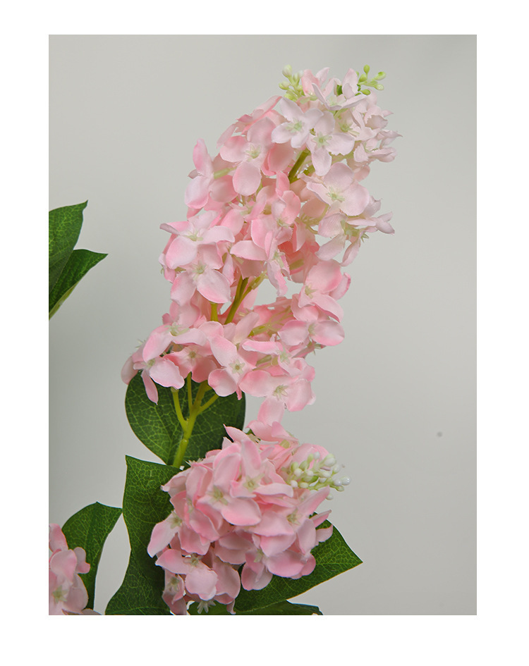 三叉丁香花仿真花法式紫藤花家居室内装饰客厅餐桌摆件花艺绢花详情13