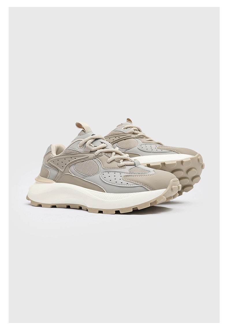 哈比熊男鞋春秋季潮牌透气厚底老爹鞋男款休闲跑步运动鞋青年潮鞋详情21