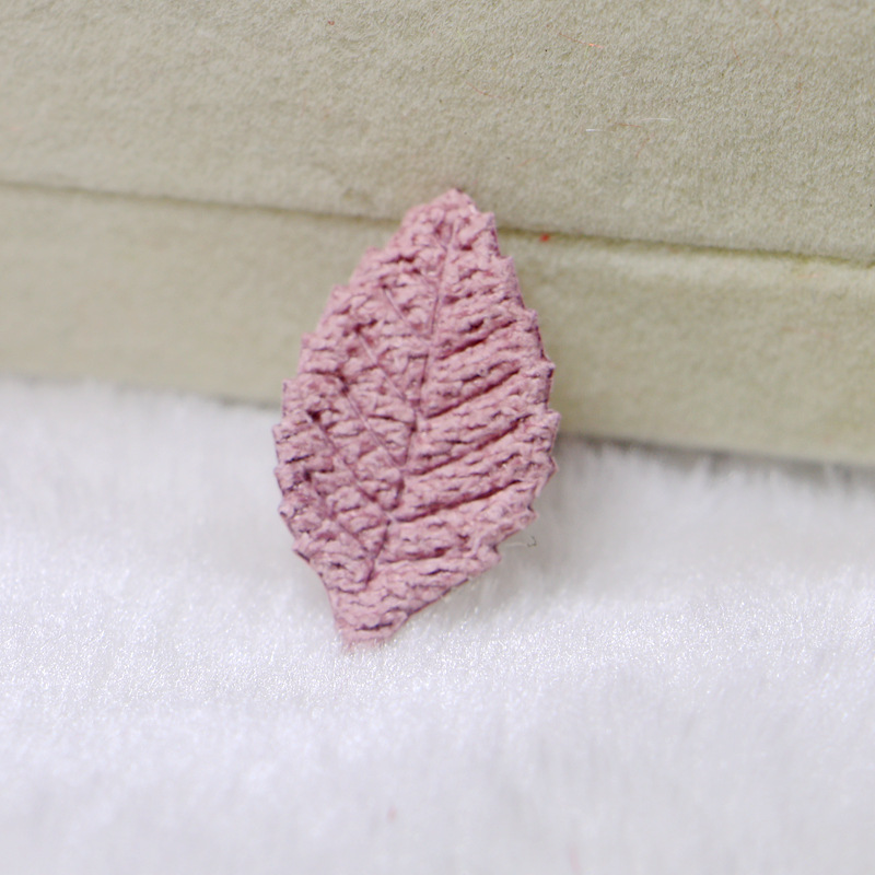 仿真树叶超声波压花毛线叶子DIY饰品服饰儿童打底裤鞋帽辅料配件详情10