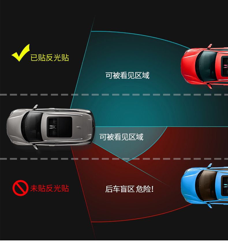 五星红旗车贴3D立体贴中国国旗电动车摩托车身划痕爱国装饰强反光详情5