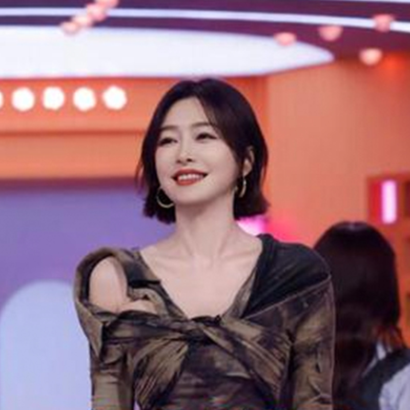 明星同款金银色锤纹大月亮耳环复古做旧C圈耳环小众设计气质个性详情2