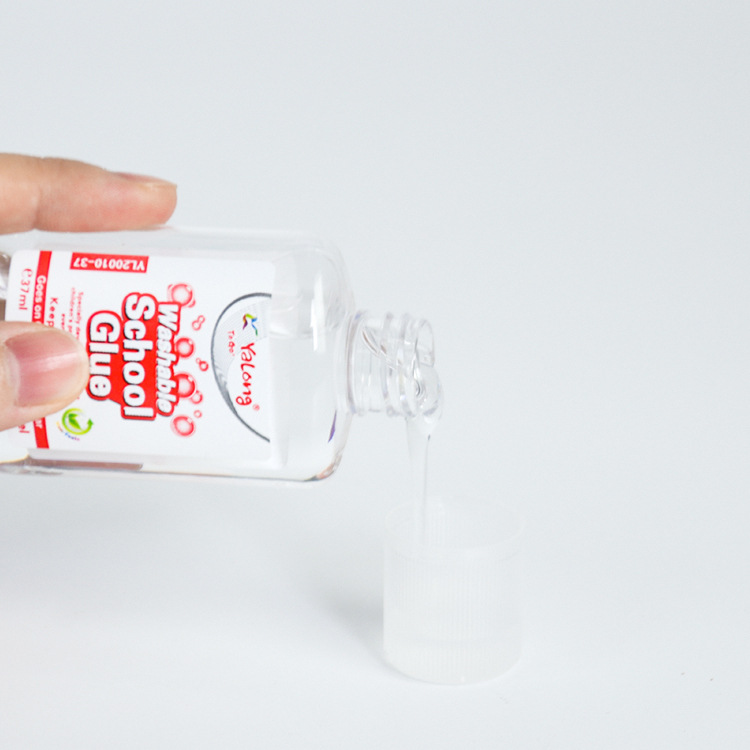 雅隆跨境学生胶瓶装液体学校学生手工DIY胶可水洗PVA透明胶水详情1