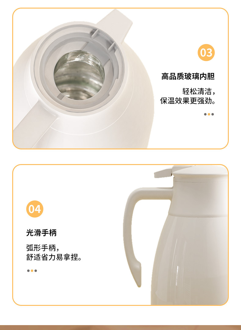 Thermos flask, household thermos flask, large-capacity thermos flask, office thermos flask, student dormitory thermos flask 2239 pic 9