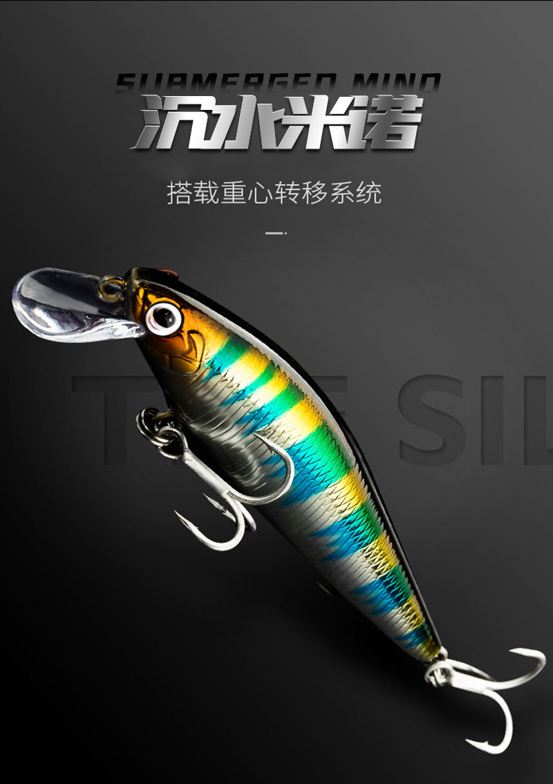 Silver Knife Lure, Submerged Mino Bionic Hard Lure, Pencil Lure, Suspended Long-range Mino Lure wholesale pic 14