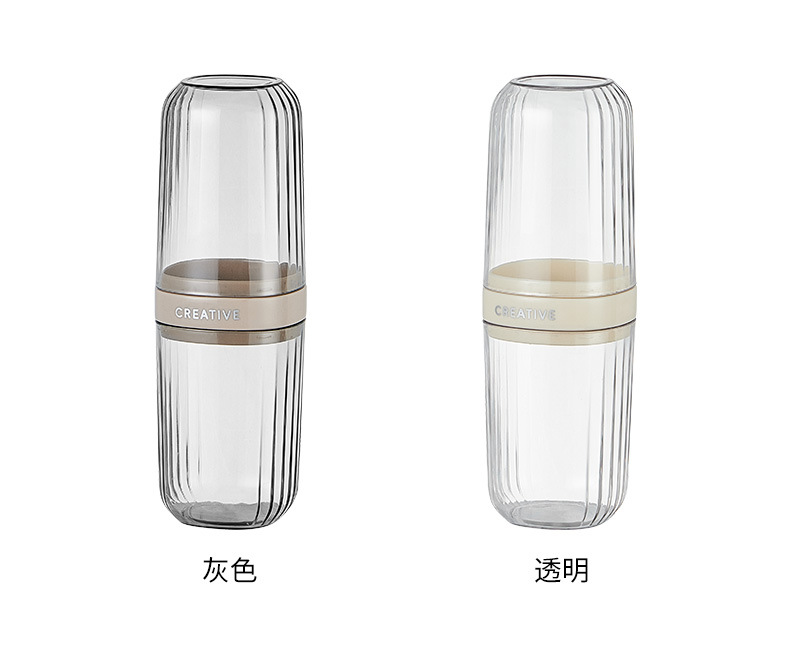 旅行洗漱杯套装旅游必备用品便携牙刷收纳盒洗漱包出差神器漱口杯详情3