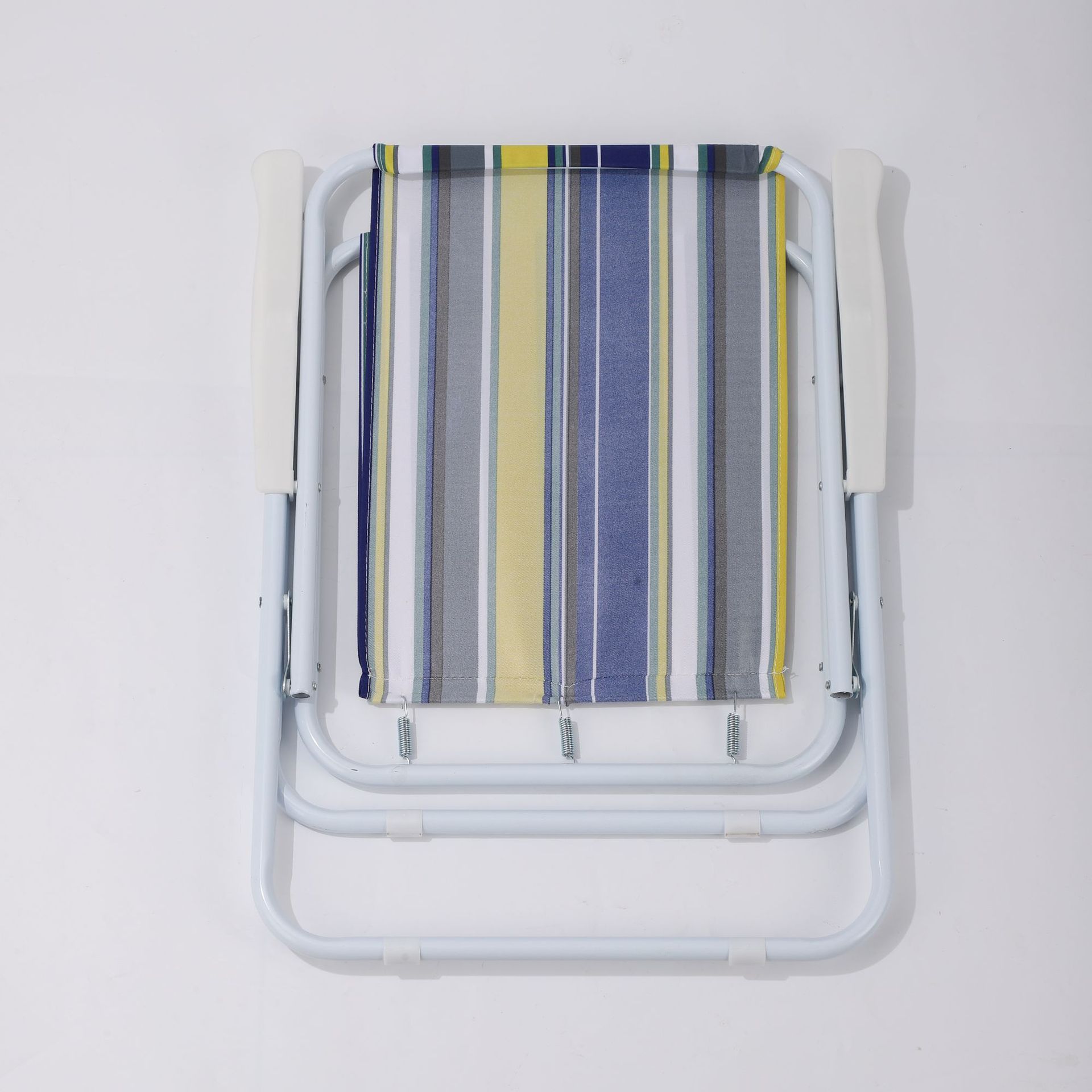 户外野营折叠沙滩椅室内休闲弹簧椅夜市摆摊专用休闲椅多色可定详情6