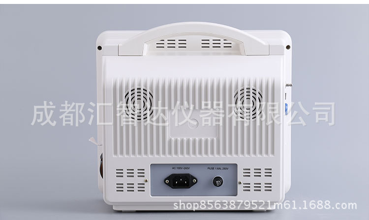 廠家直銷彙智達12寸便攜式動物獸用心電監護儀多參數寵物監護儀详情6
