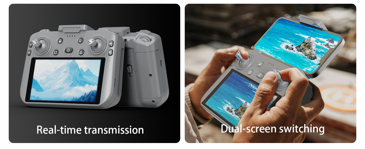 触摸屏遥控器B8S无人机GPS返航无刷光流悬停四轴飞行器跨境飞机详情3