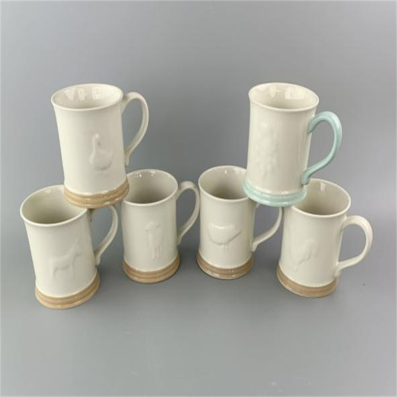 现货高颜值设计感渐变手捏纹杯子女生咖啡杯家用喝水杯情侣漱口杯详情51