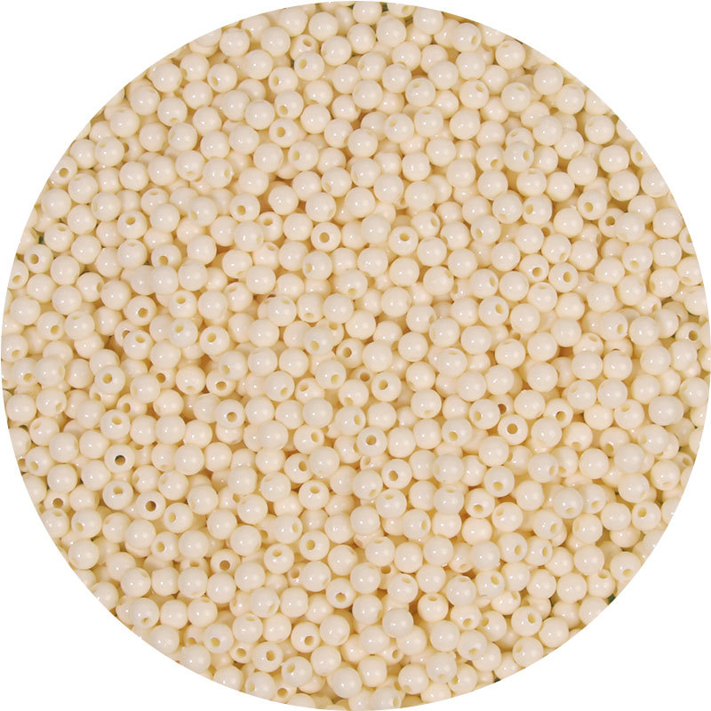 4mm亚克力塑料实色圆珠diy手工串珠手链首饰材料配件配饰散珠批发详情31