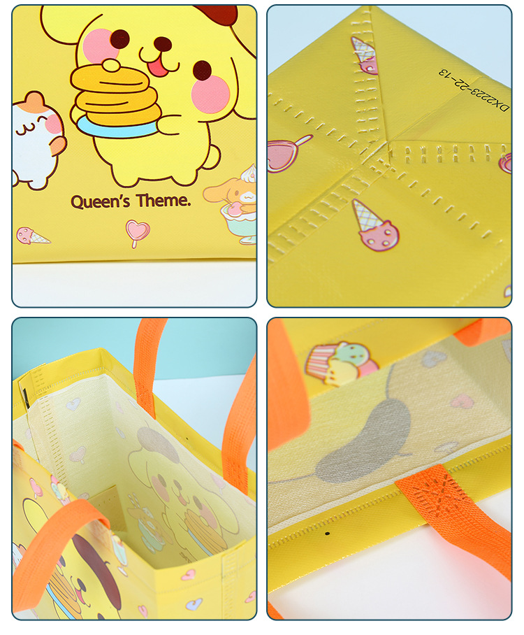 Cross-border bestseller student cartoon creative non-woven fabric bags, shopping bags, student handbags, Rio handbags pic 13