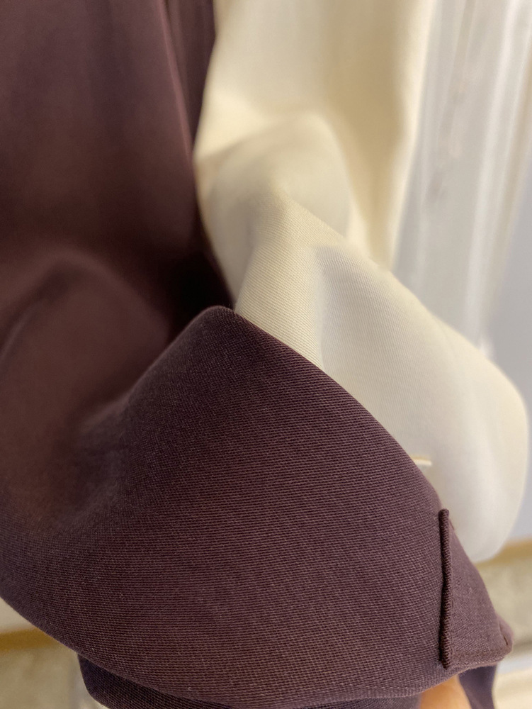 原厂里的禾！上身简直绝了，篙级哑光感天丝翻领长袖纯色气质衬衫详情14