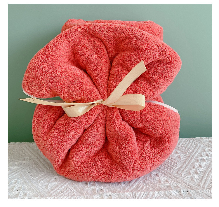 【 Chi Jia 】 Soft adult household European coral fleece cover towel, absorbent couple bath dry hair towel for face wiping pic 17