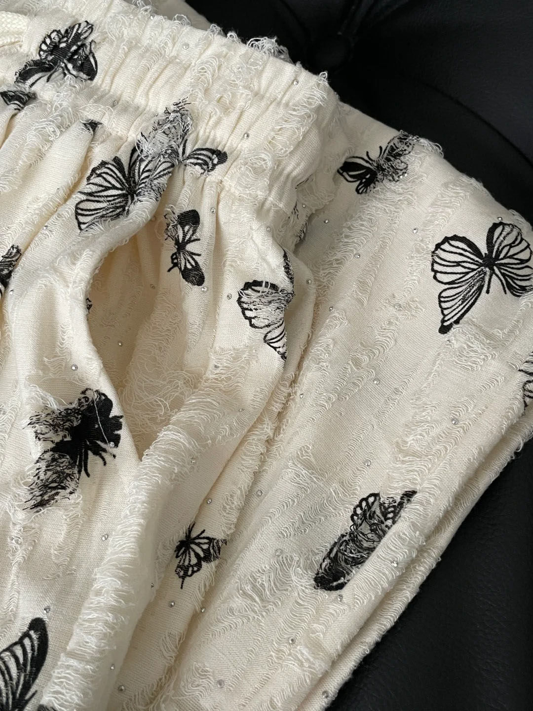 2024新款夏季甜辣妹吊带蝴蝶结休闲裤套装女 一整套搭配连衣裙两件套 轻松打造时尚潮流风格详情6