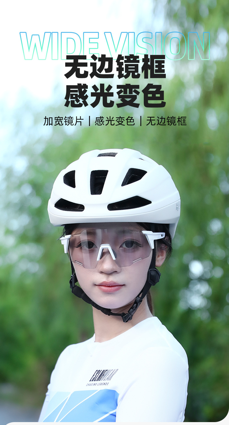 自行车骑行眼镜防风眼镜变色运动健身跑步护目镜日夜两用骑行装备详情4