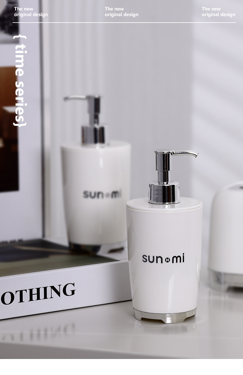 分装瓶按压式沐浴露洗发水洗手液乳液瓶空瓶便携式塑料乳液收纳瓶详情9