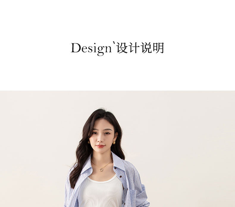 鑫阁高腰梨形窄版阔腿裤宽松显瘦显腿长直筒2025秋季新款牛仔裤女详情12