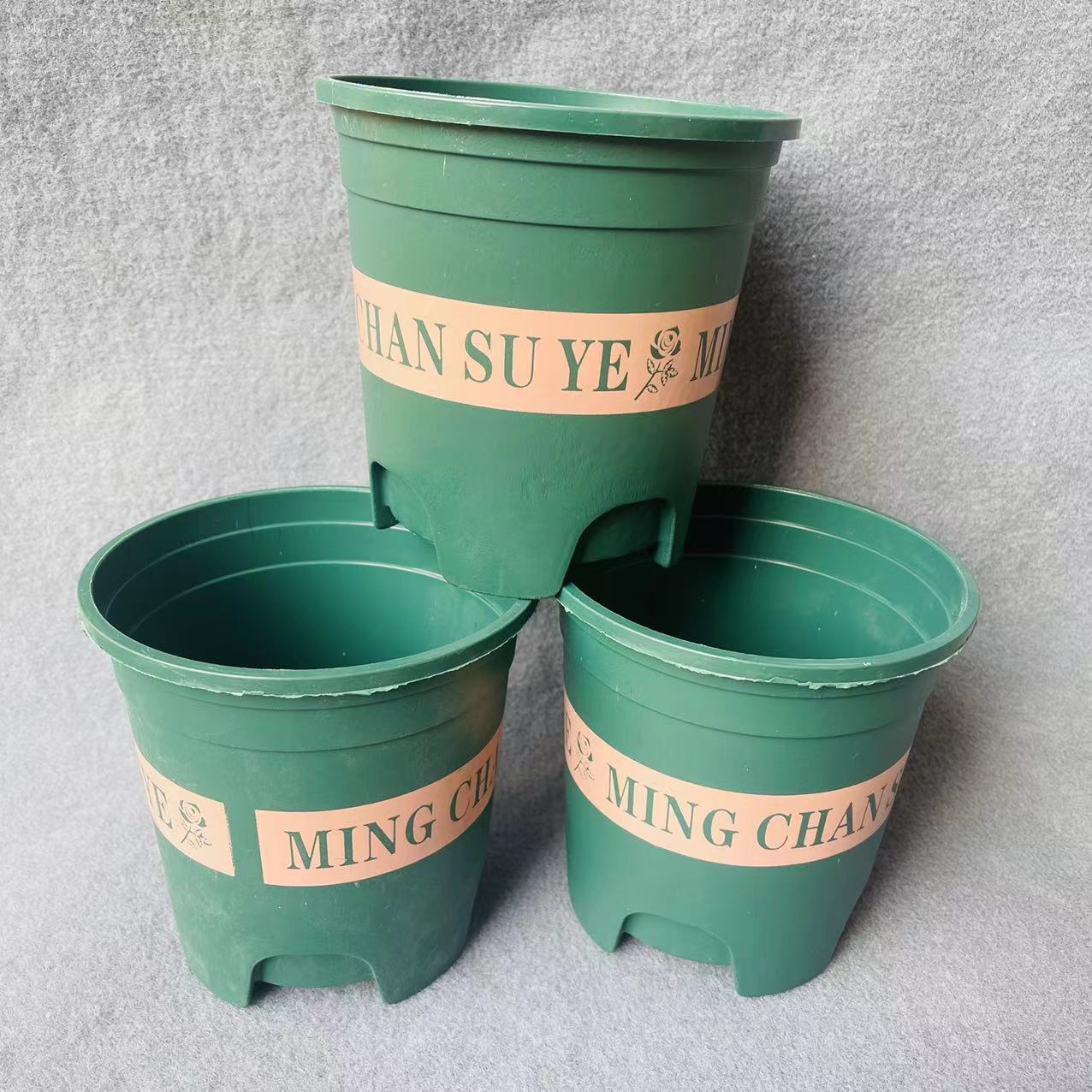 【 Outside 】 1-gallon flowerpot 400 yuan per piece. 1-gallon flowerpot with plastic printing, green plants, pothos, drainage, rose and orchid. Wholesale supply pic 4