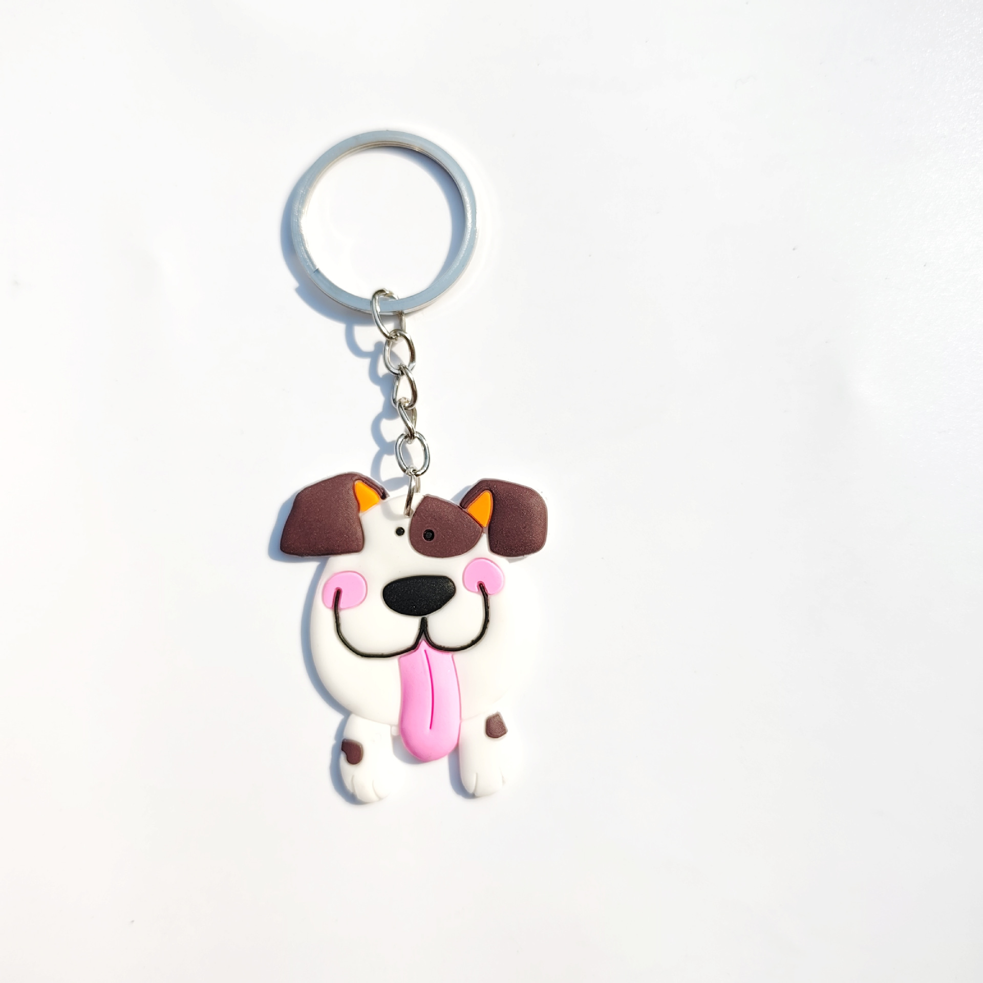 跨境新款动物钥匙扣礼品卡通可爱挂件PVC软胶森林动物钥匙链批发详情36
