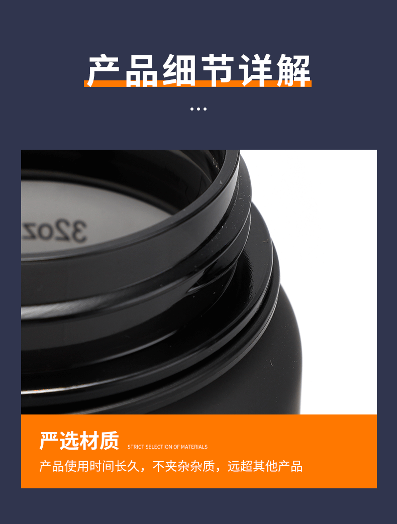 1000ml渐变色大容量吸管杯带提手弹盖太空杯塑料运动户外水杯详情7