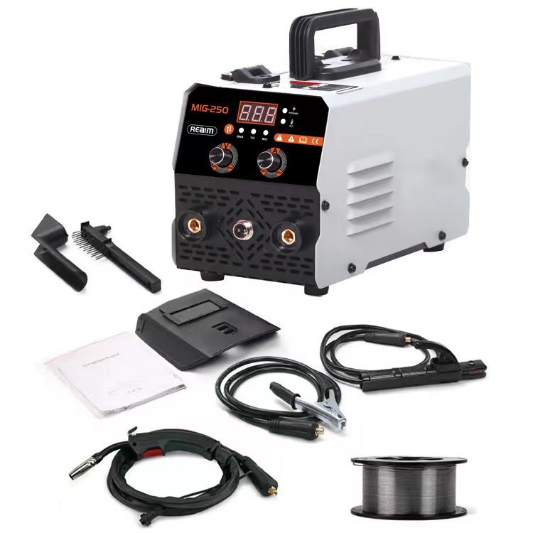 MIG-250 household gas shielded gas welding machine, manual welding, gas shielded gas welding and argon arc welding multi-functional integrated welding machine pic 12