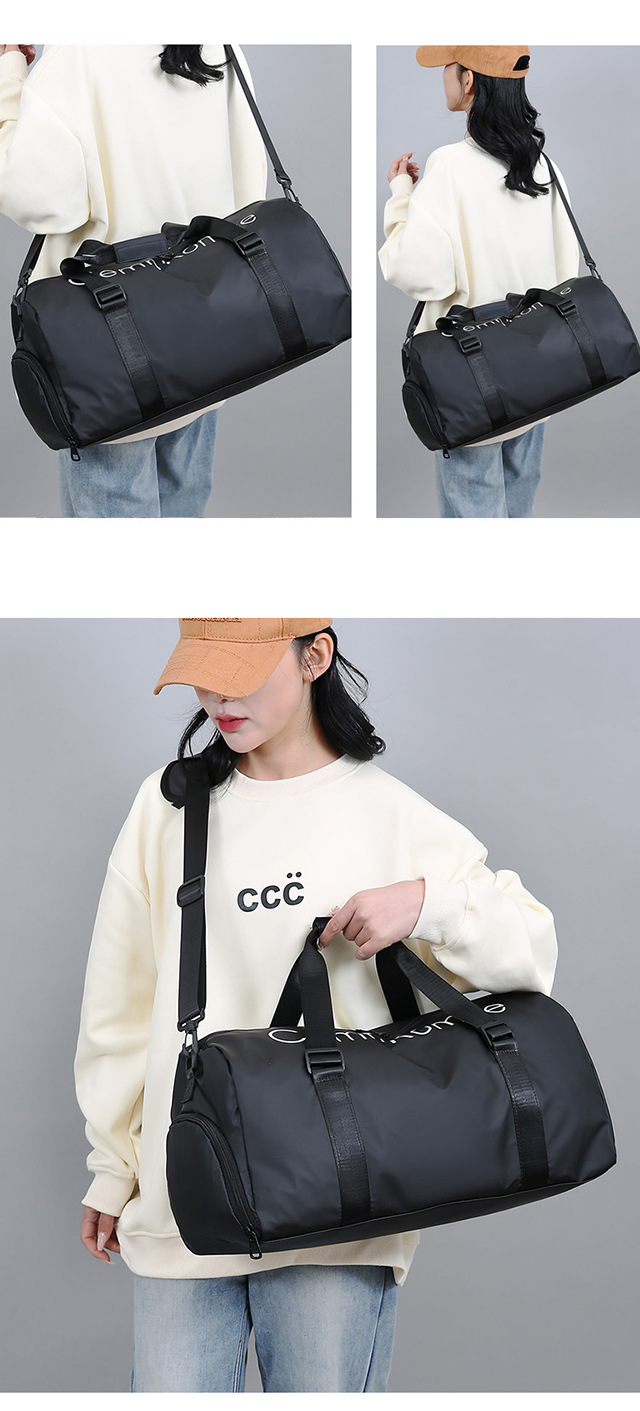 跨境健身包女干湿分离游泳运动训练包男手提登机包旅行袋短途行李详情33